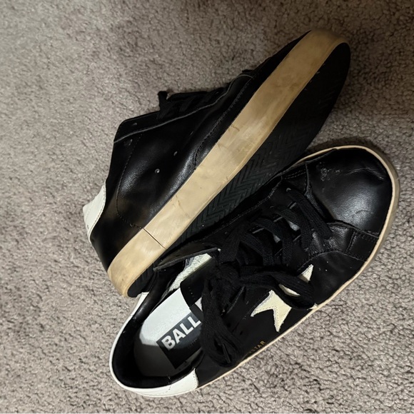 Golden Goose Black and Cream Women's Sneakers - Picture 5 of 6